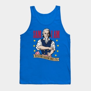 Sam I Am: Defeating Fascism Since 1776 - Full Color Tank Top